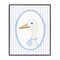 Stupell Industries Dainty Bordered Duck Framed Giclee, design by Cherrywood Lane